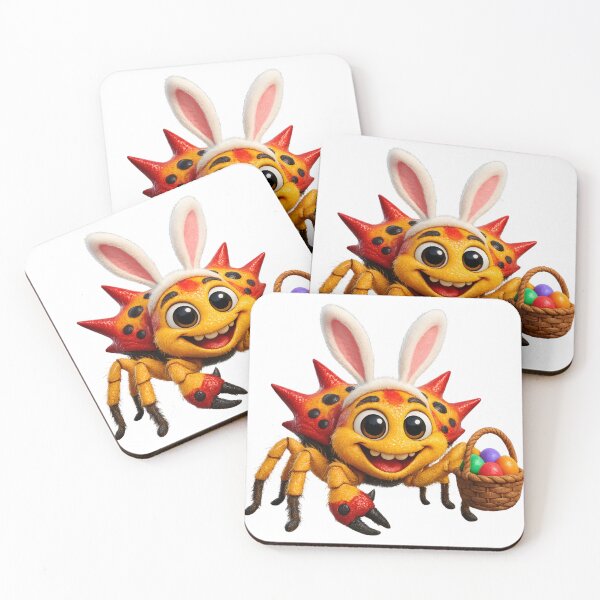 Item preview, Easter Spiny Orb-Weaver designed and sold by Sillytoe.
