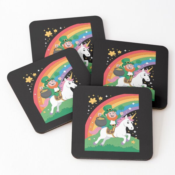 Item preview, Lepricorn Leprechaun Unicorn St Patricks Day Girls designed and sold by teltvitossuilea.