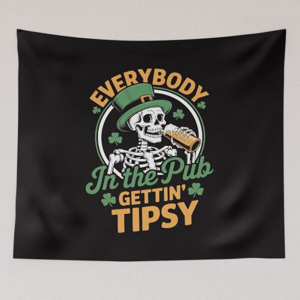 Item preview, Everybody In The Pub Getting Tipsy St Patricks Day Men designed and sold by chaeningplan.
