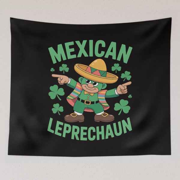 Item preview, Mexican Leprechaun Dabbing Mexico St Patricks Day designed and sold by chaeningplan.