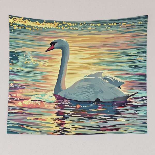 Item preview, White Swan designed and sold by tomorrowsart.