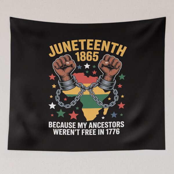 Item preview, My Ancestors Weren't Free In 1776, Juneteenth 1865 July 4th designed and sold by chaeningplan.