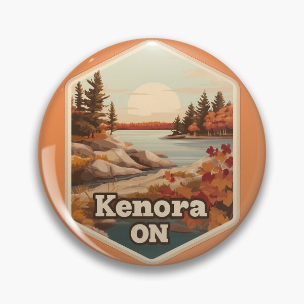 Artikelvorschau, Kenora, Ontario – Herbstlicher Rückzugsort am See, Kanadischer Schild, Ontario, Lake of the Woods entworfen und verkauft von meganohm.