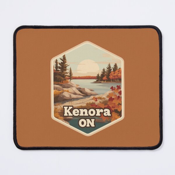 Item preview, Kenora ON Autumn Lakeside Retreat Canadian Shield Ontario Lake of the Woods designed and sold by meganohm.