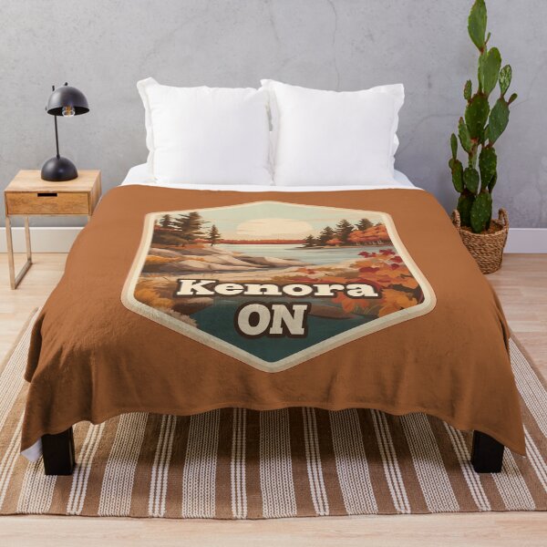 Item preview, Kenora ON Autumn Lakeside Retreat Canadian Shield Ontario Lake of the Woods designed and sold by meganohm.