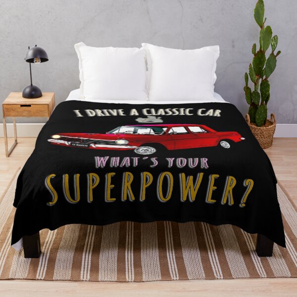 Item preview, I Drive Red a Classic EH Holden What Is Your Superpower – Australian Classic Car Art designed and sold by Michael van der Hoorn.