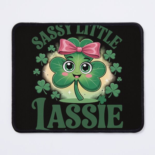 Item preview, St Patricks Day Girls Toddler Shamrock Sassy Litle Lassie designed and sold by chaeningplan.
