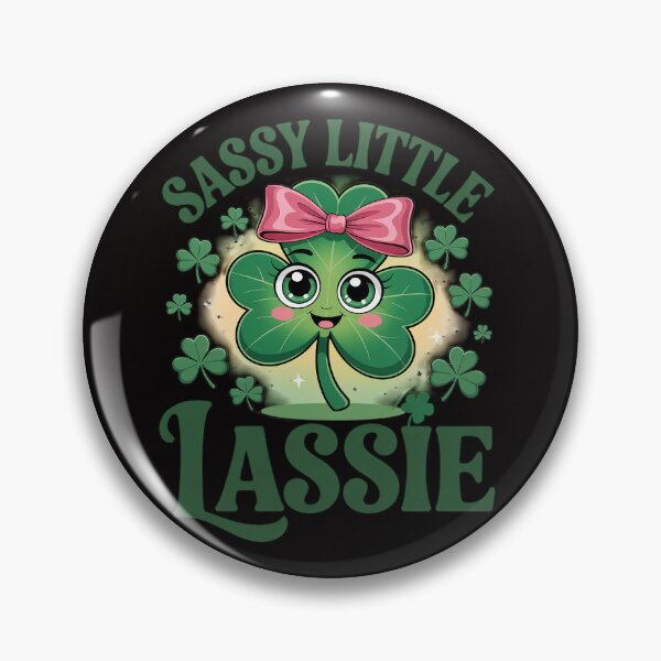 Item preview, St Patricks Day Girls Toddler Shamrock Sassy Litle Lassie designed and sold by chaeningplan.