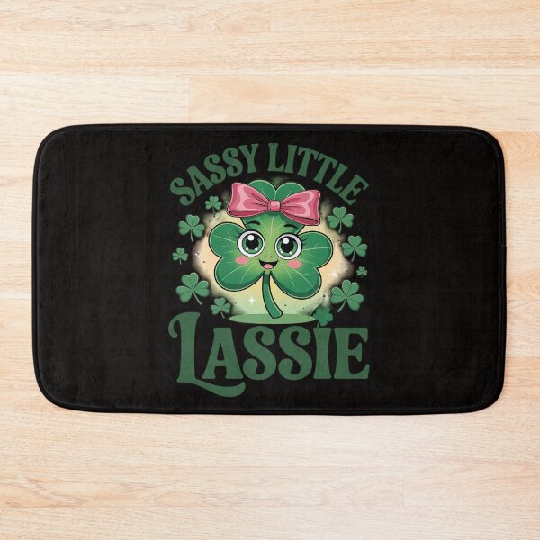 Item preview, St Patricks Day Girls Toddler Shamrock Sassy Litle Lassie designed and sold by chaeningplan.