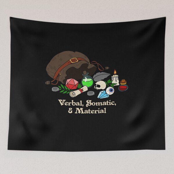 Item preview, Verbal, Somatic, & Material RPG Spell Components designed and sold by jxmesmxckey.