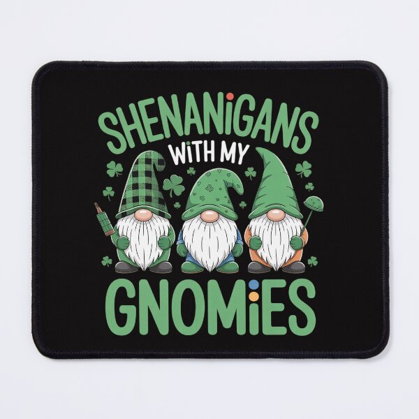 Item preview, Shenanigans With My Gnomies St Patrick's Day Gnome Lover designed and sold by teltvitossuilea.