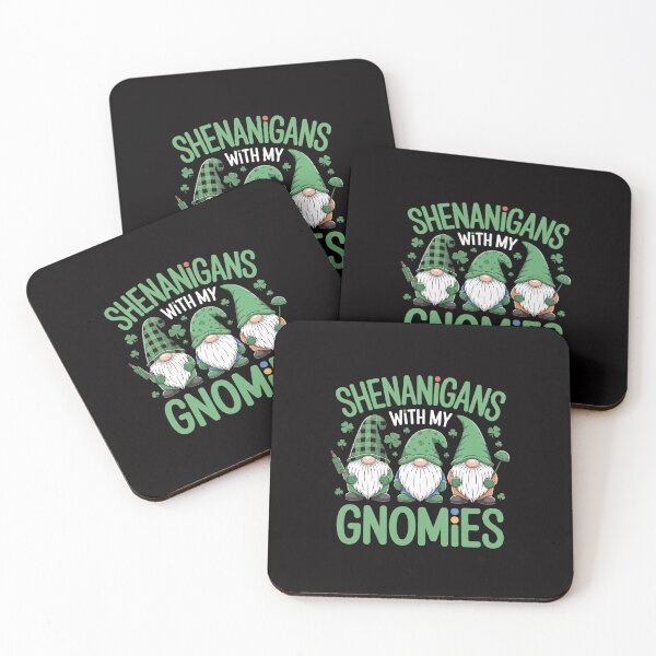 Item preview, Shenanigans With My Gnomies St Patrick's Day Gnome Lover designed and sold by teltvitossuilea.