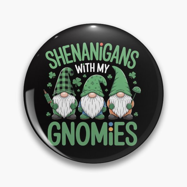 Item preview, Shenanigans With My Gnomies St Patrick's Day Gnome Lover designed and sold by teltvitossuilea.