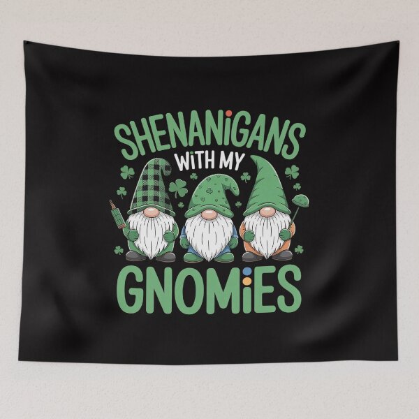 Item preview, Shenanigans With My Gnomies St Patrick's Day Gnome Lover designed and sold by teltvitossuilea.