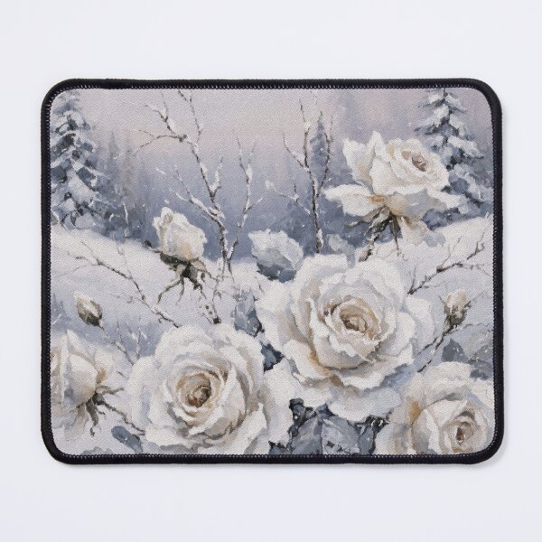Item preview, Winter White Roses designed and sold by Natalie Holland.