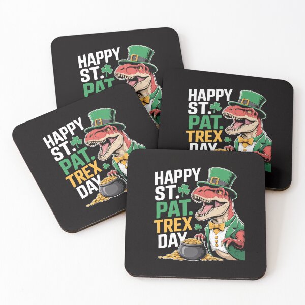 Item preview, Happy St Pat Trex Day Dinosaur St Patricks Day Boys designed and sold by chaeningplan.
