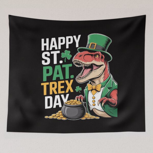Item preview, Happy St Pat Trex Day Dinosaur St Patricks Day Boys designed and sold by chaeningplan.