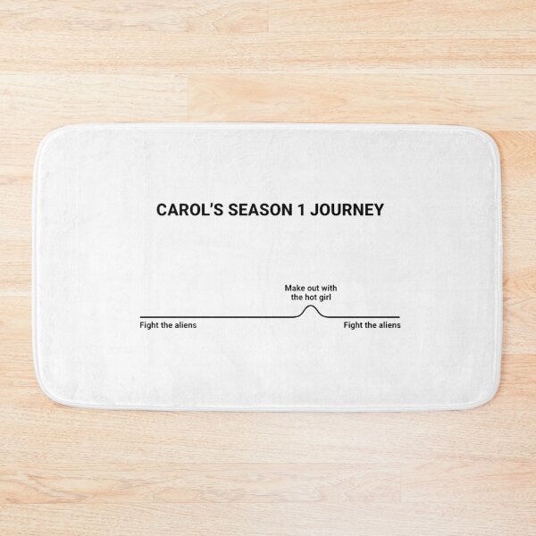 Item preview, Carol's Season 1 Journey designed and sold by PopCultureArtShop.