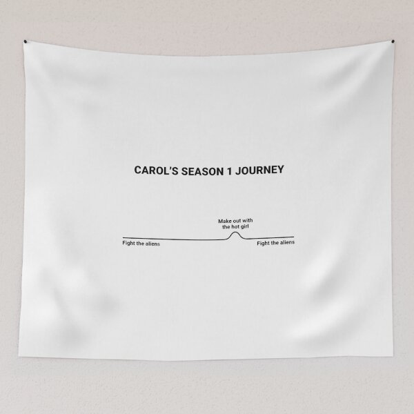 Item preview, Carol's Season 1 Journey designed and sold by PopCultureArtShop.