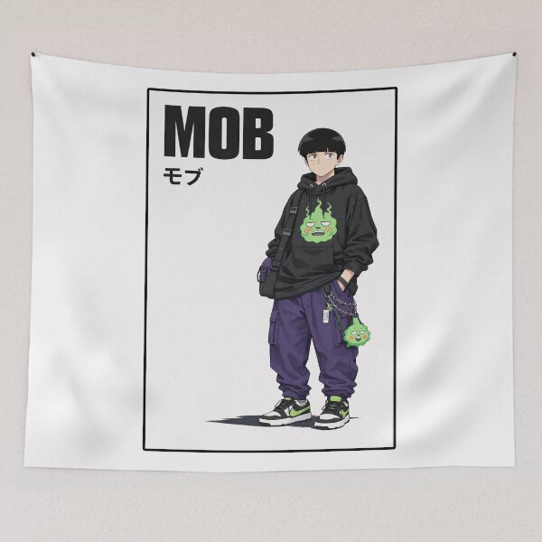 Item preview, Mob Psycho designed and sold by Konoha-store.