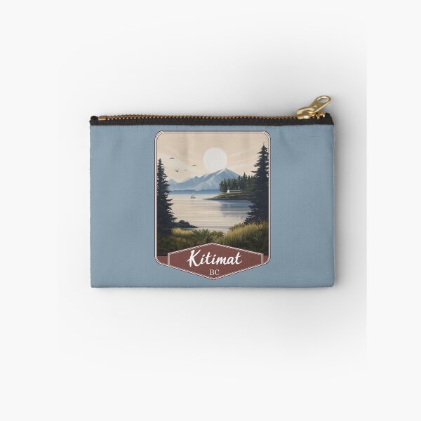 Item preview, Kitimat BC British Columbia Coastal Inlet & Mountains West Coast Canada designed and sold by meganohm.