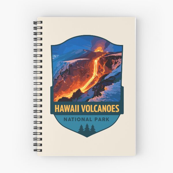 Item preview, Hawaii Volcanoes National Park Retro Sticker designed and sold by Gideon Emmerich.