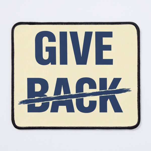 Item preview, let us give, not give back designed and sold by JZ's Shop.