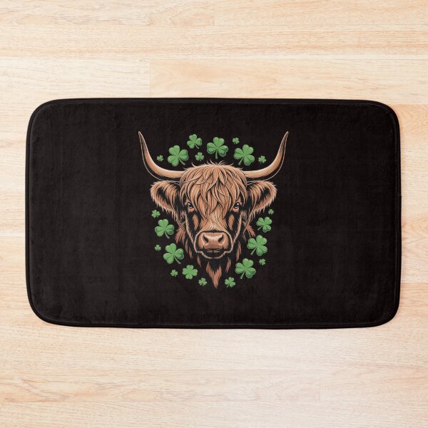 Item preview, Highland Cow St Patricks Day Saint Pattys Highland Heifer designed and sold by lavethediso.
