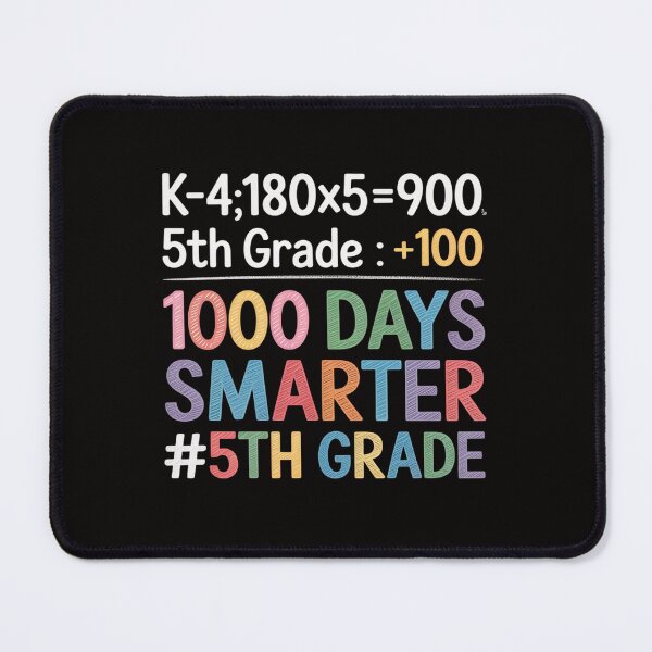 Item preview, 1000 Days Smarter Chalkboard Math designed and sold by czechascheledu.