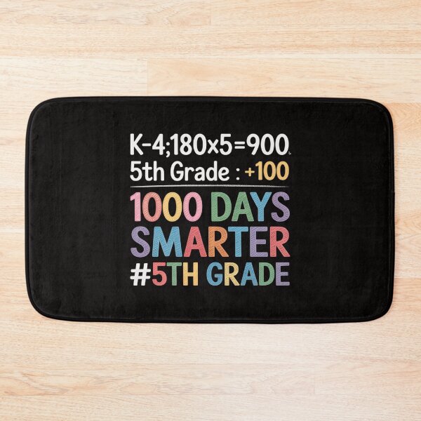 Item preview, 1000 Days Smarter Chalkboard Math designed and sold by czechascheledu.