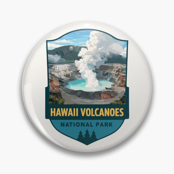 Item preview, Hawaii Volcanoes National Park Retro Sticker designed and sold by Gideon Emmerich.