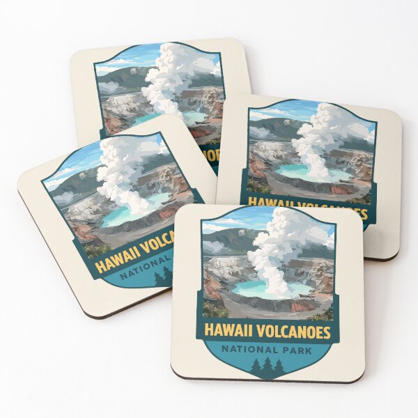 Item preview, Hawaii Volcanoes National Park Retro Sticker designed and sold by Gideon Emmerich.