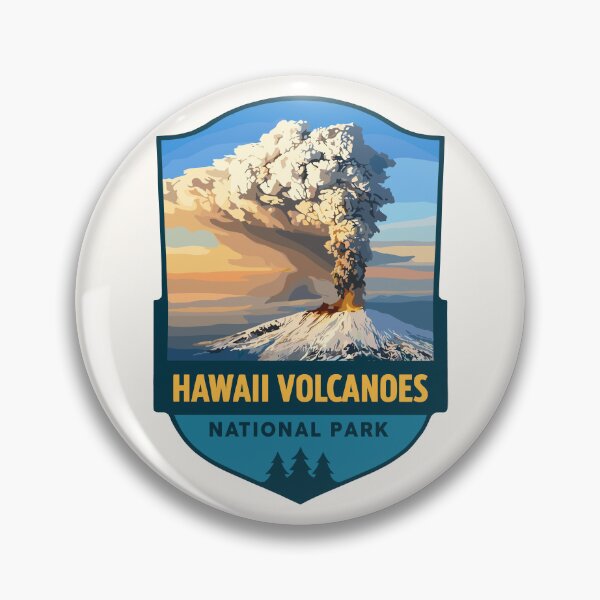 Item preview, Hawaii Volcanoes National Park Retro Sticker designed and sold by Gideon Emmerich.