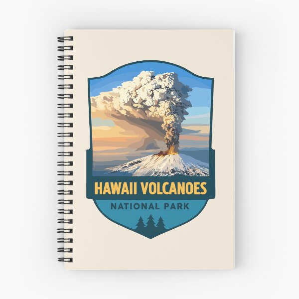 Item preview, Hawaii Volcanoes National Park Retro Sticker designed and sold by Gideon Emmerich.