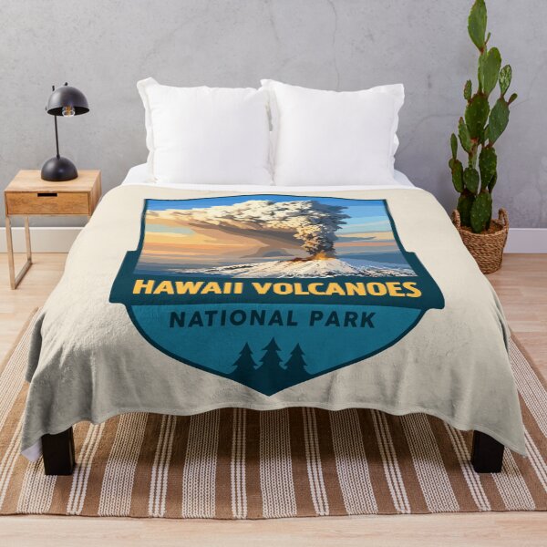 Item preview, Hawaii Volcanoes National Park Retro Sticker designed and sold by Gideon Emmerich.