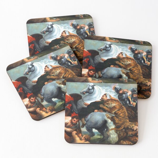 Item preview, The Tiger, Lion and Leopard Hunt designed and sold by Jon-Baran.