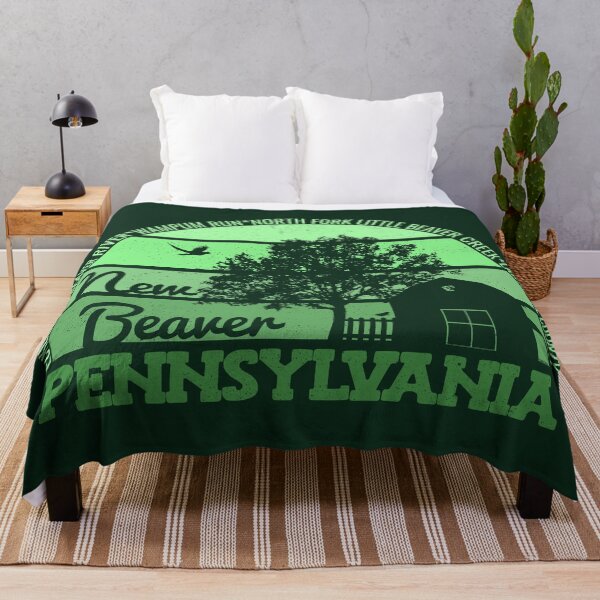 Item preview, New Beaver Pennsylvania Sunset Retro Vintage Local Pride Logo designed and sold by CRHPOD20.