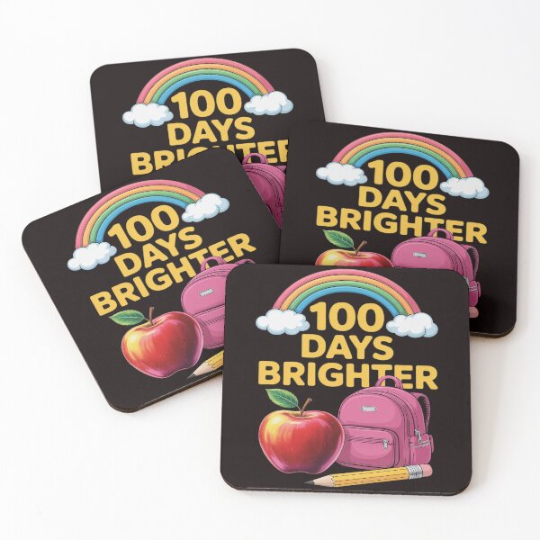 Item preview, Brighter 100 Days Of School For Teacher Student Celebration designed and sold by lavethediso.