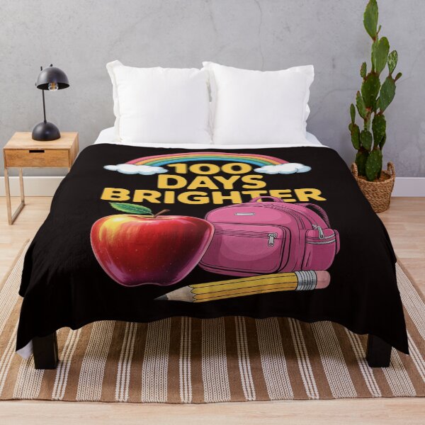 Item preview, Brighter 100 Days Of School For Teacher Student Celebration designed and sold by lavethediso.