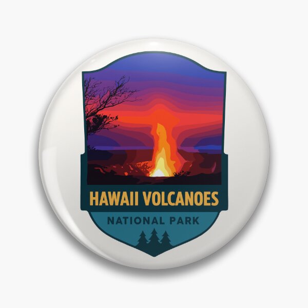 Item preview, Hawaii Volcanoes National Park Retro Sticker designed and sold by Gideon Emmerich.