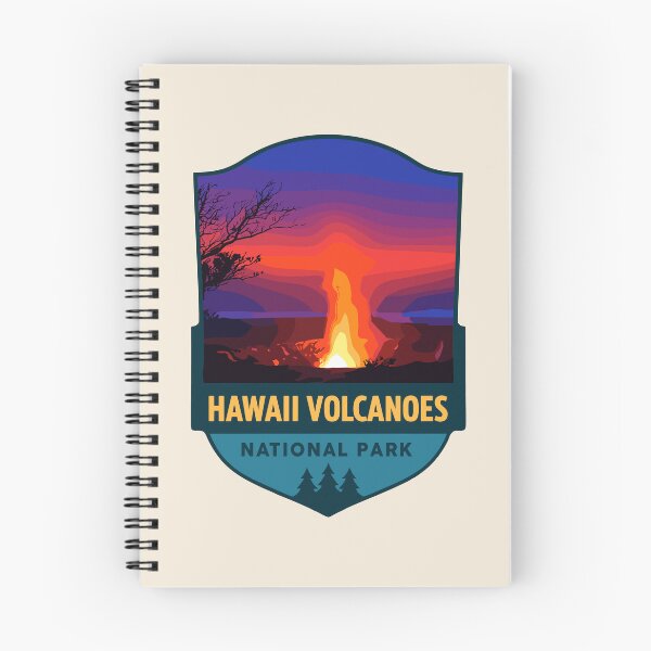 Item preview, Hawaii Volcanoes National Park Retro Sticker designed and sold by Gideon Emmerich.