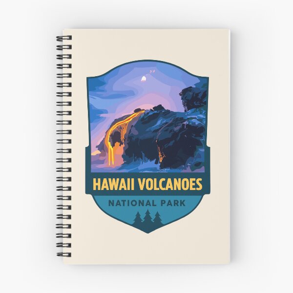 Item preview, Hawaii Volcanoes National Park Retro Sticker designed and sold by Gideon Emmerich.