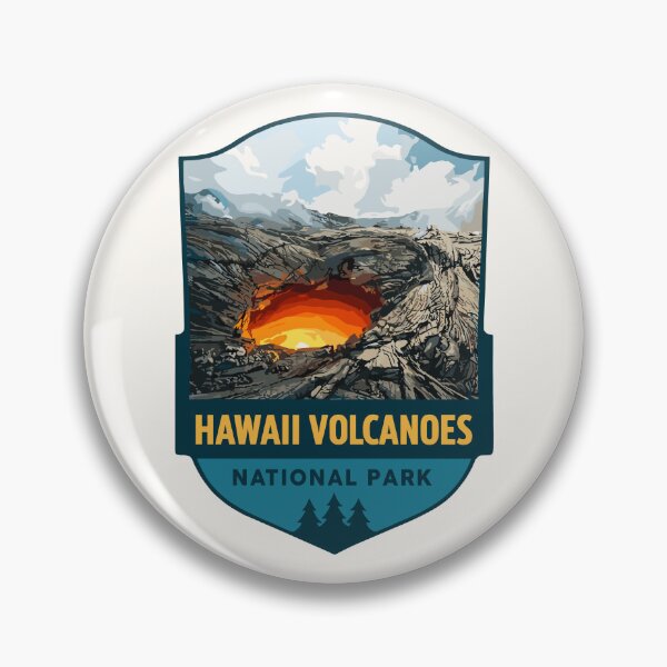 Item preview, Hawaii Volcanoes National Park Retro Sticker designed and sold by Gideon Emmerich.