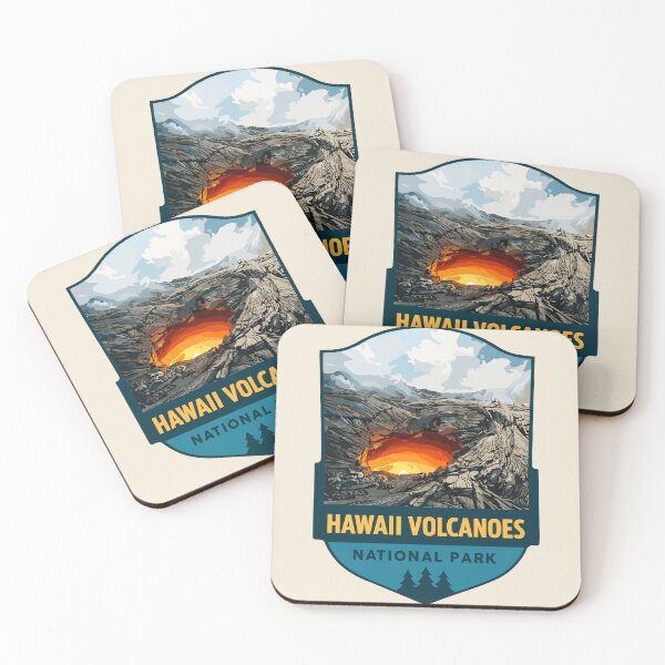 Item preview, Hawaii Volcanoes National Park Retro Sticker designed and sold by Gideon Emmerich.