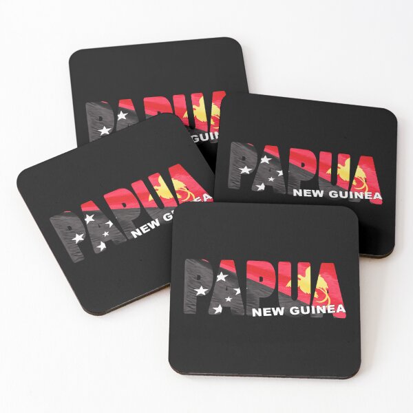 Item preview, PAPUA NEW GUINEA - Flag Flying in Wind cut to Letters Souvenir Sticker Shirt designed and sold by Adam Gormley.