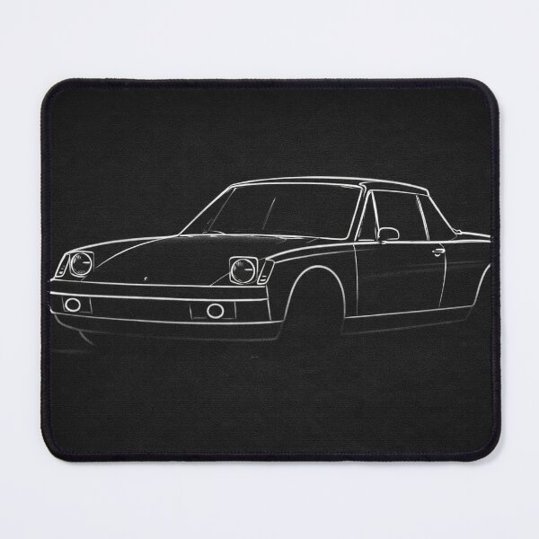 Item preview, Porsche 914 6 Inspired Minimalist Silhouette Abstract Line Art  designed and sold by Geo.