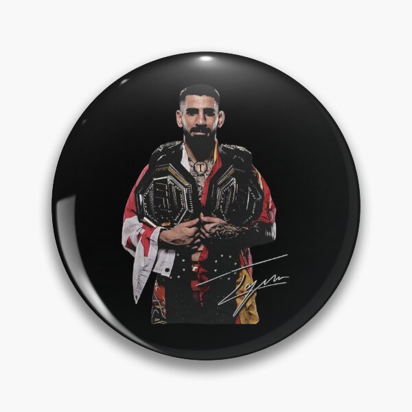 Item preview, Ilia Topuria Double Champ Signature designed and sold by JeyVel.