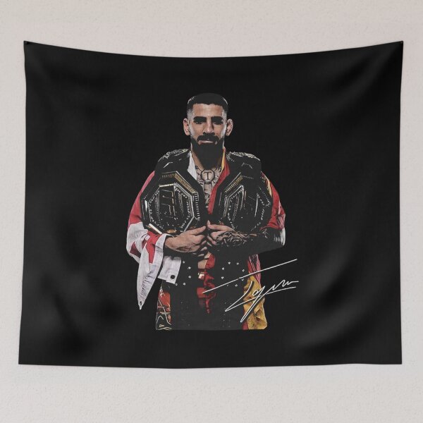 Item preview, Ilia Topuria Double Champ Signature designed and sold by JeyVel.