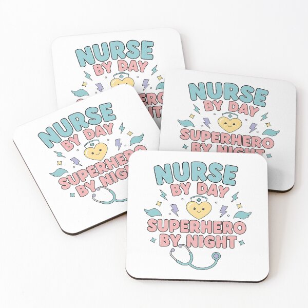 Item preview, Nurse by Day, Superhero by Night – Cute Nurse T-Shirt designed and sold by Muzgle.