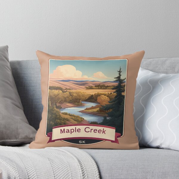 Item preview, Maple Creek SK Saskatchewan Cypress Hills Prairie & River Canada designed and sold by meganohm.